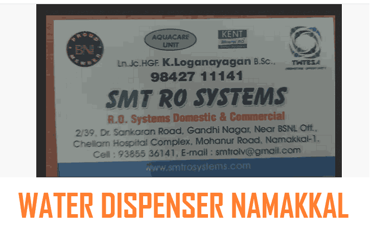 SMT RO System water dispenser in Namakkal